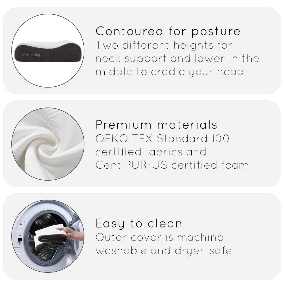 SleepTheory Contour Pillow