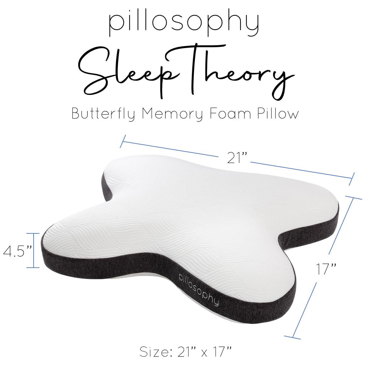 SleepTheory Butterfly Pillow